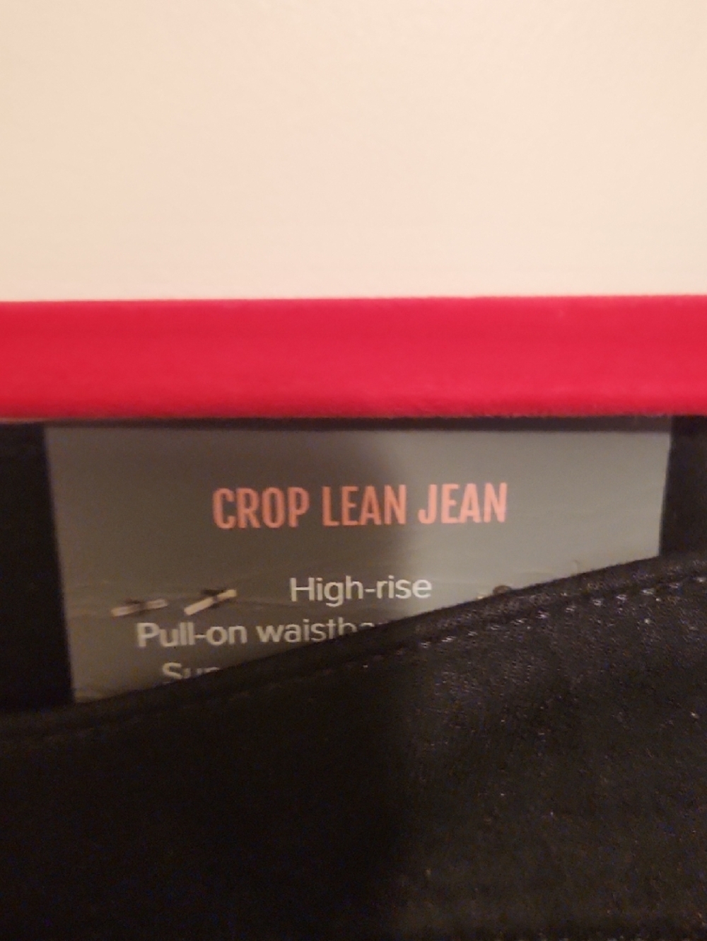 🔥Torrid Black Women's Lean Jean Capri Leggings - Picture 3 of 5